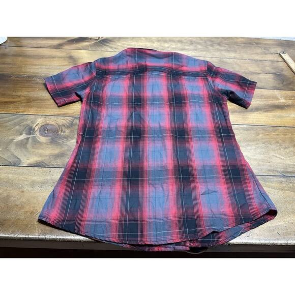 Dixxon Blood Sweat & Tears Pearl Snap Short Sleeve Bamboo Shirt - Women's Medium - Picture 11 of 11